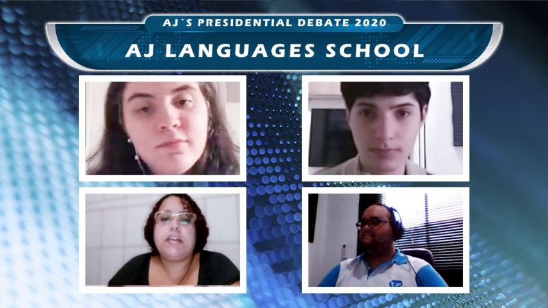 SIMULA��O DE DEBATE PRESIDENCIAL